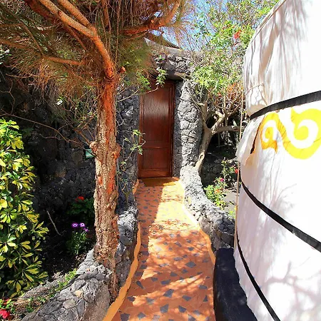 Jurte - Traumhafter Meerblick, Beheizter Pool, Sauna, Billiard, Tischtennis, Garten Apartamento La Asomada (Lanzarote)