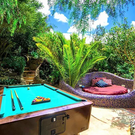 Apartamento Jurte - Traumhafter Meerblick, Beheizter Pool, Sauna, Billiard, Tischtennis, Garten La Asomada (Lanzarote)